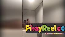 Napaka landing nakipagkantotan sa banyo