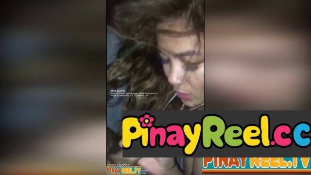 Nilinis ang burat gamit ang dila, parang gutom na gutom sa laman