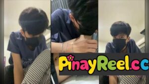 Sucking girlfriend’s cute nipple