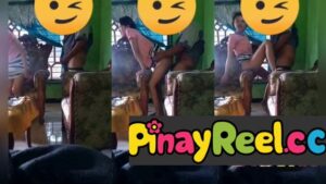 While the parents were away, Pinay friend was fucked